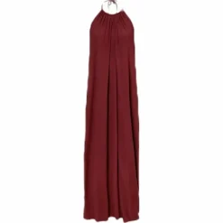 Air Halterneck Dress Red