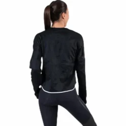 Air Midlayer Crew Black