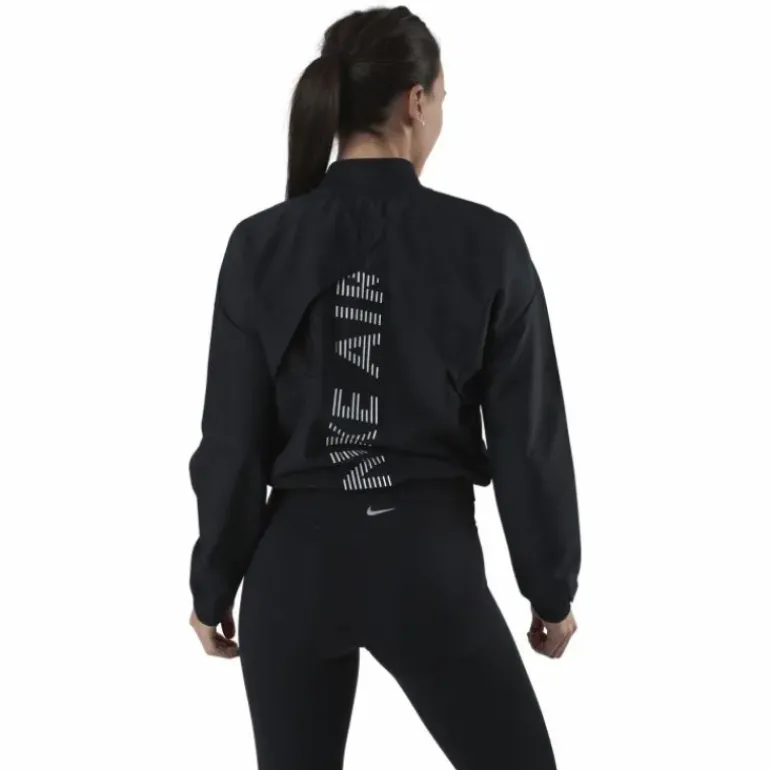Air Running Jacket Black/Silver