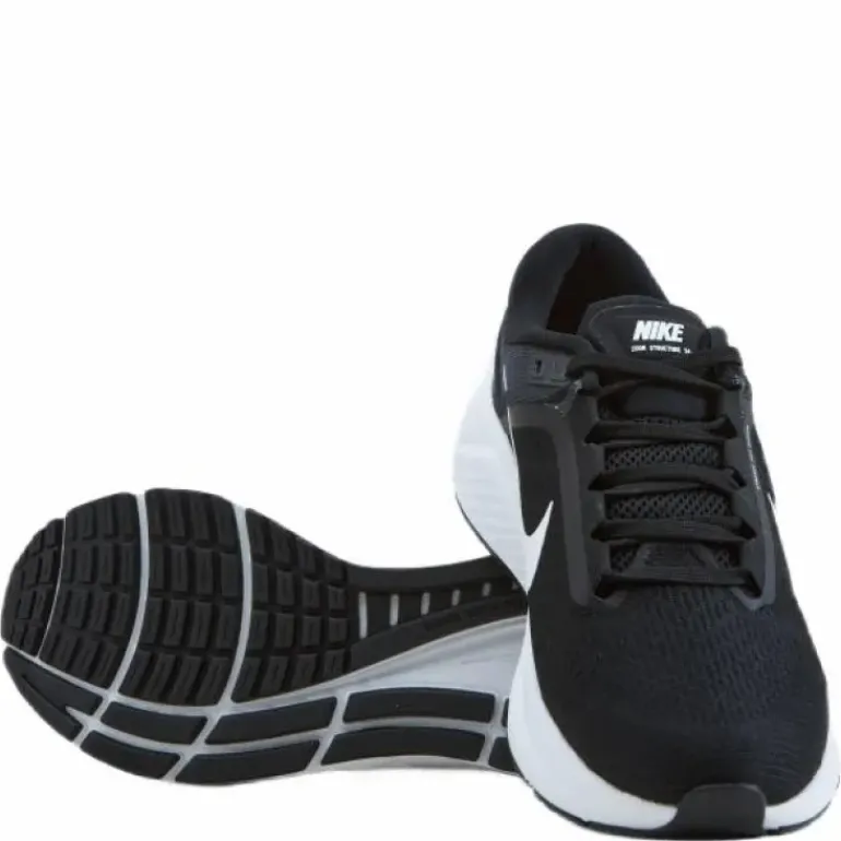 Air Zoom Structure 24 Women's Road Running Shoes BLACK/WHITE