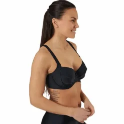 Alanya Bikini Wire Bra Black