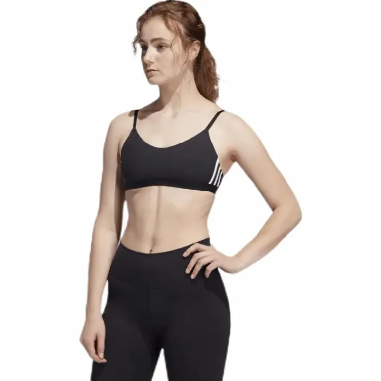 All Me 3 Stripe Bra Black / White