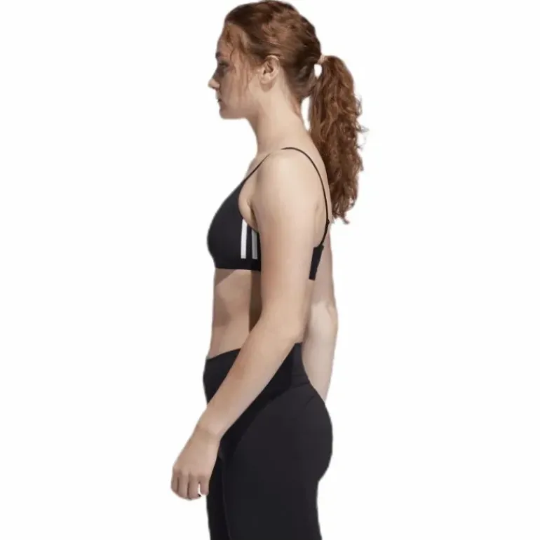 All Me 3 Stripe Bra Black / White