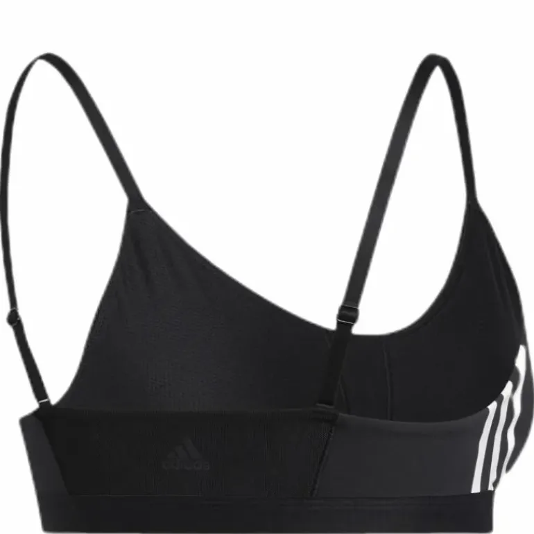All Me 3 Stripe Bra Black / White