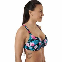 Aloha Tropica Padded Wire Bra Patterned