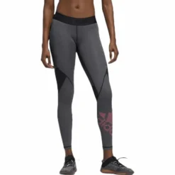 Alphaskin Bos Long Tight Pink/Black