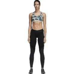 Alphaskin Sport Graphic Long Tights Black