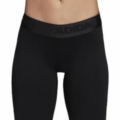 Alphaskin Sport Graphic Long Tights Black
