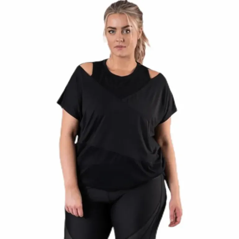 Alula Plus Size Tee Black