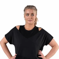 Alula Plus Size Tee Black