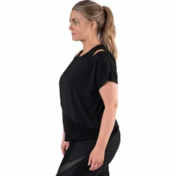 Alula Plus Size Tee Black