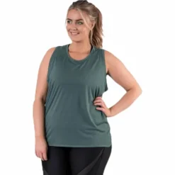 Alya Plus Size tank Green