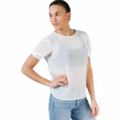 Amalie Ss Smock Top White