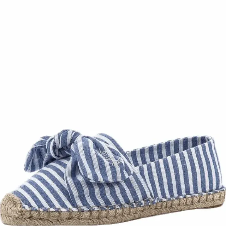 Amanda Knot Espandrillo Blue/White