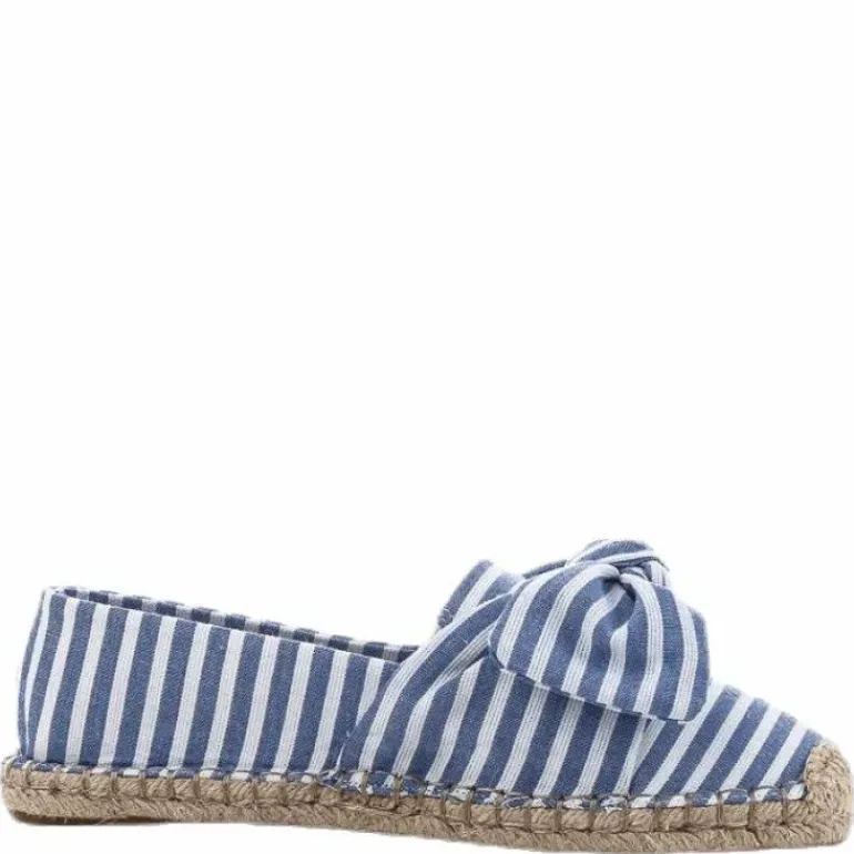 Amanda Knot Espandrillo Blue/White