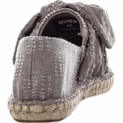 Amanda Knot Espandrillo Grey/Beige
