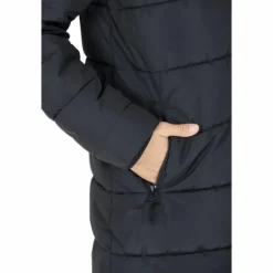 Amaretto W Long Puffer Jacket Black