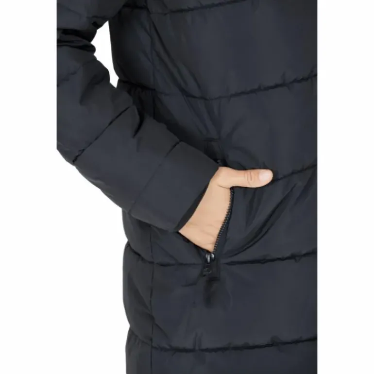 Amaretto W Long Puffer Jacket Black