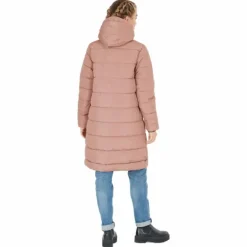 Amaretto W Long Puffer Jacket Cognac