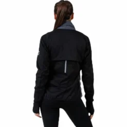 Anja Hybrid Jacket Black