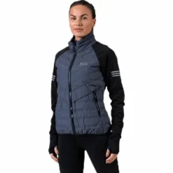Anja Hybrid Jacket Black