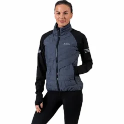 Anja Hybrid Jacket Black