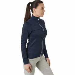 Anna Ls Full Zip Navy