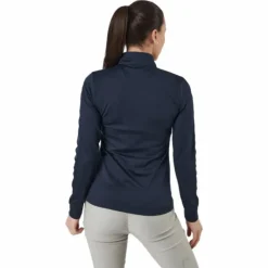 Anna Ls Full Zip Navy