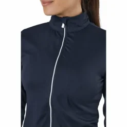 Anna Ls Full Zip Navy