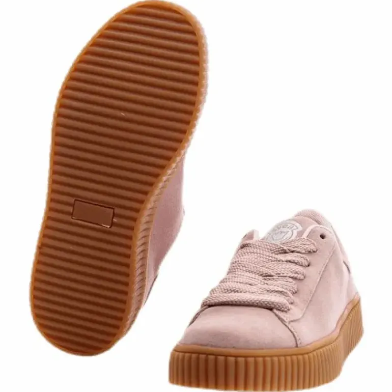 Anna Wide Lace Sneaker Pink