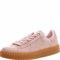 Anna Wide Lace Sneaker Pink