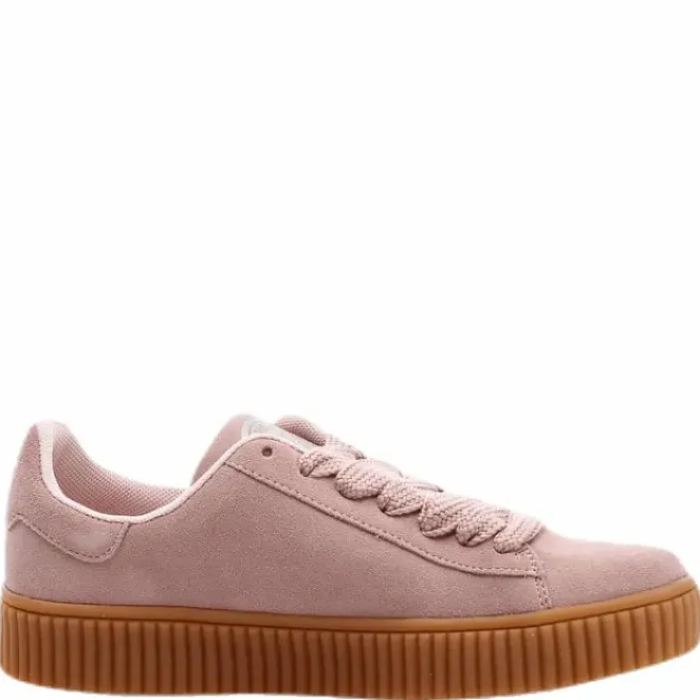 Anna Wide Lace Sneaker Pink