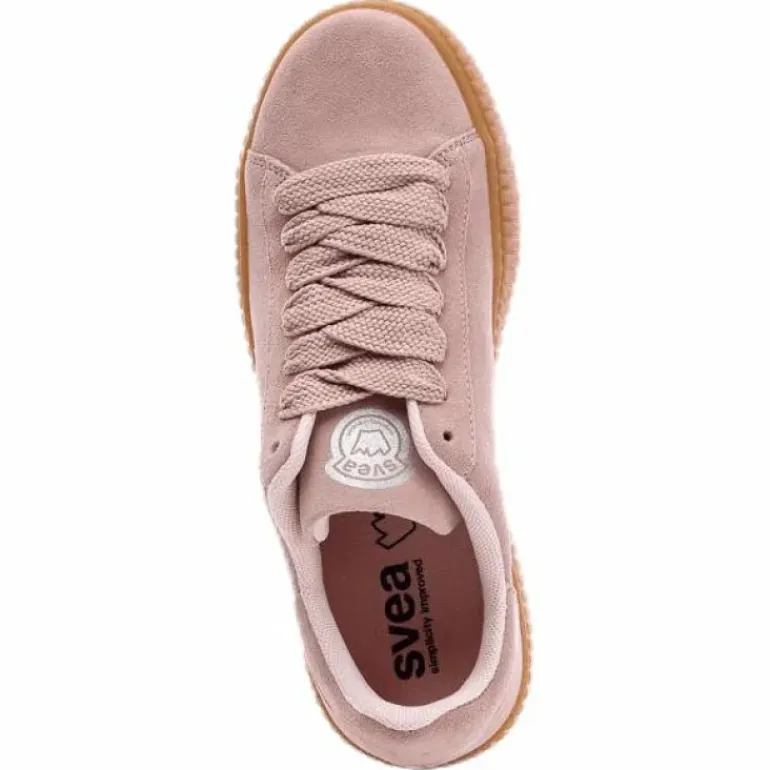 Anna Wide Lace Sneaker Pink