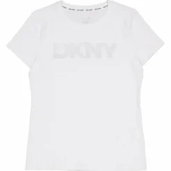 Arched Dkny Rhinestone Ombre L White/silver