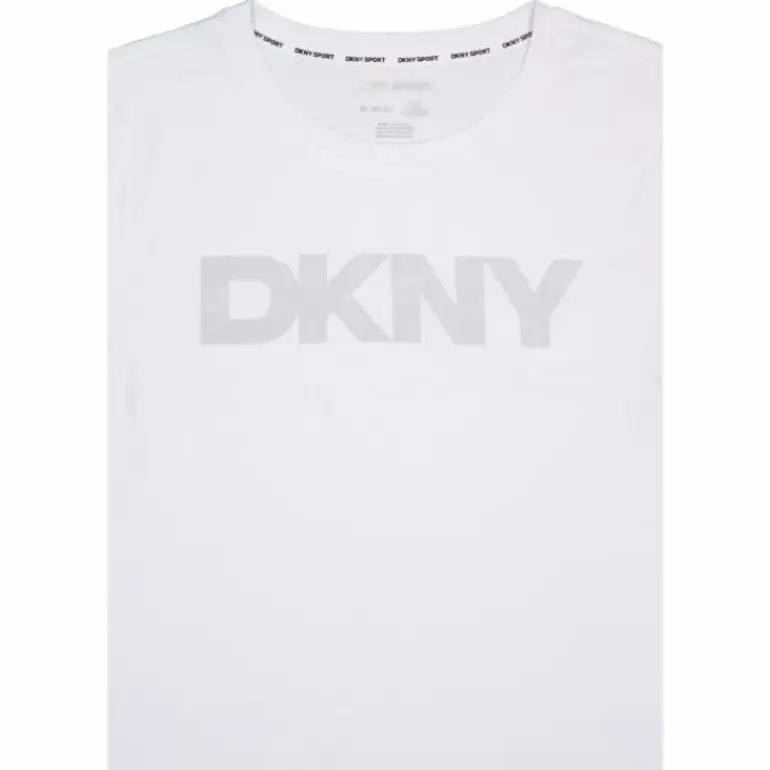 Arched Dkny Rhinestone Ombre L White/silver