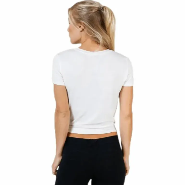 Arli S/S Knot Top White