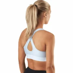 Armour Mid Crossback Bra Grey