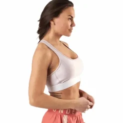 Armour Mid Crossback Bra Pink