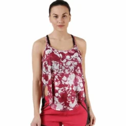 Armour Sport Tank Print Pink
