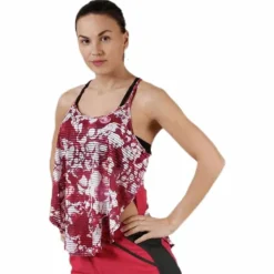 Armour Sport Tank Print Pink