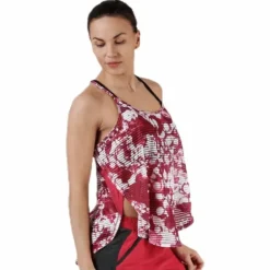 Armour Sport Tank Print Pink