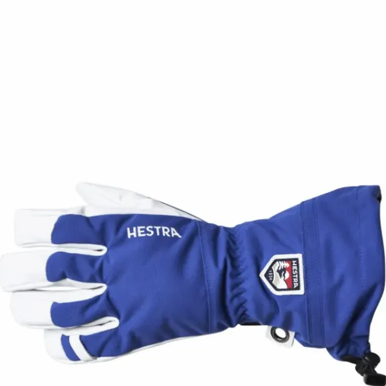 Army Leather Heli Ski Blue