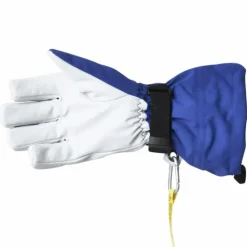 Army Leather Heli Ski Blue