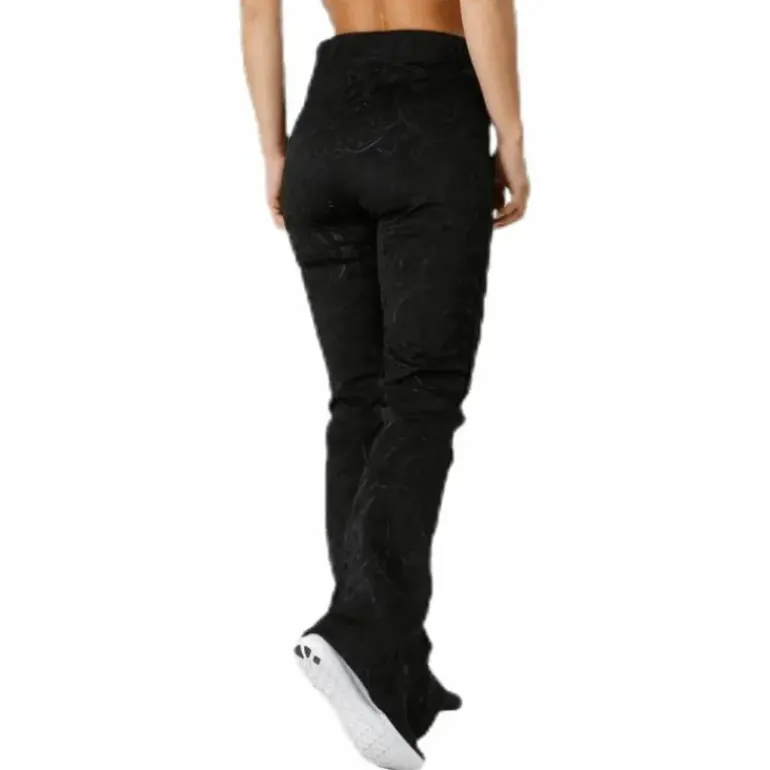 Asphalt Flower Pant Black