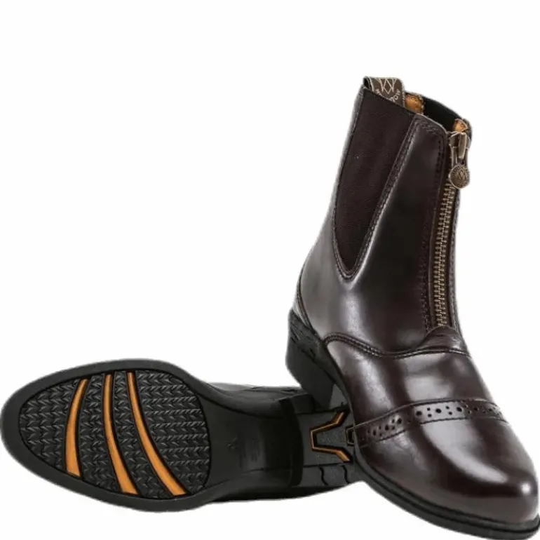Aurora Zip Paddock Brown