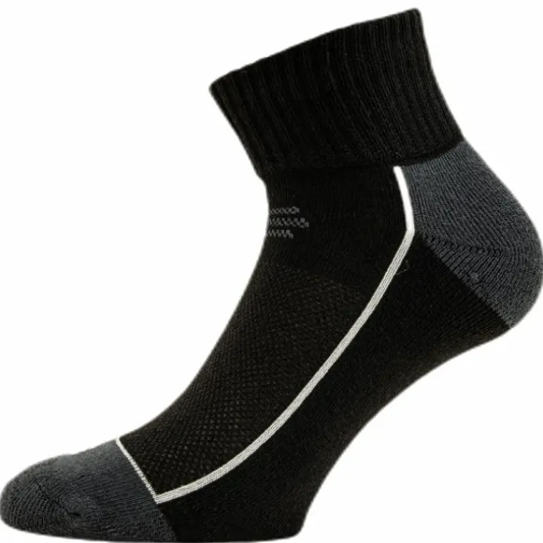 Avery Quarter Socks 3-pack Black