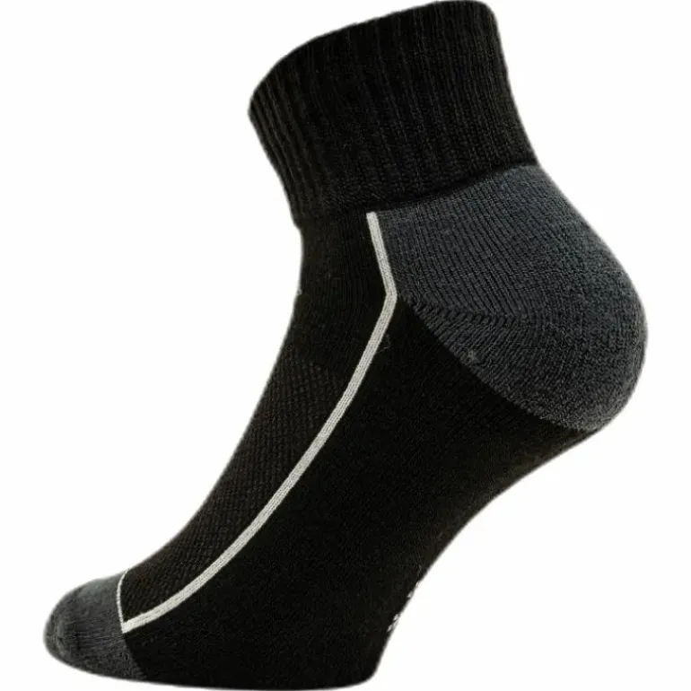 Avery Quarter Socks 3-pack Black