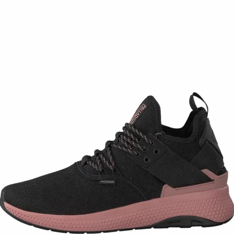 Ax_eon Lace Knit Black/Rose Tan