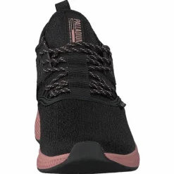 Ax_eon Lace Knit Black/Rose Tan
