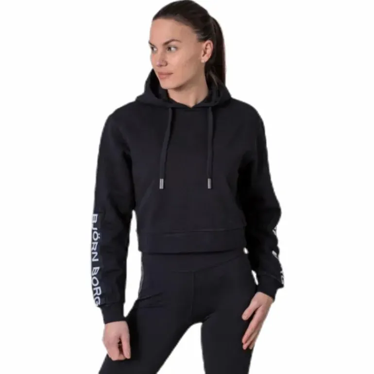 B Sport Cropped Hood Black